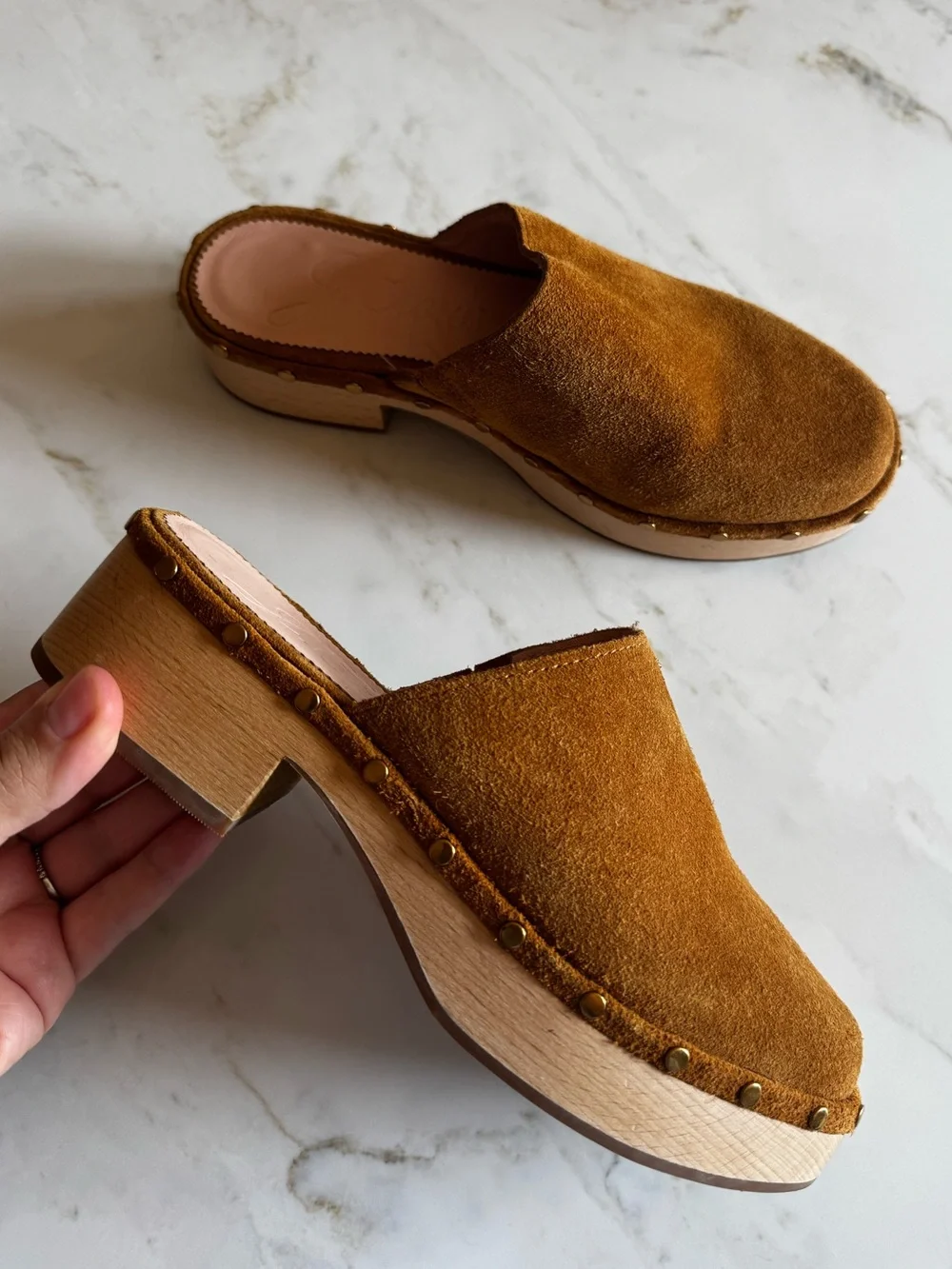 J. Crew Dakota Suede Clogs